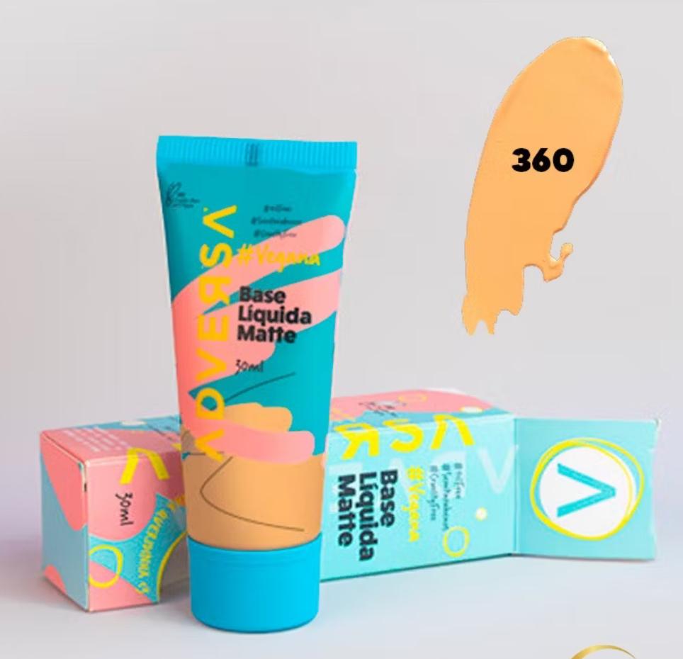 Foto de Base Liquida Matte Vegana Adversa 360