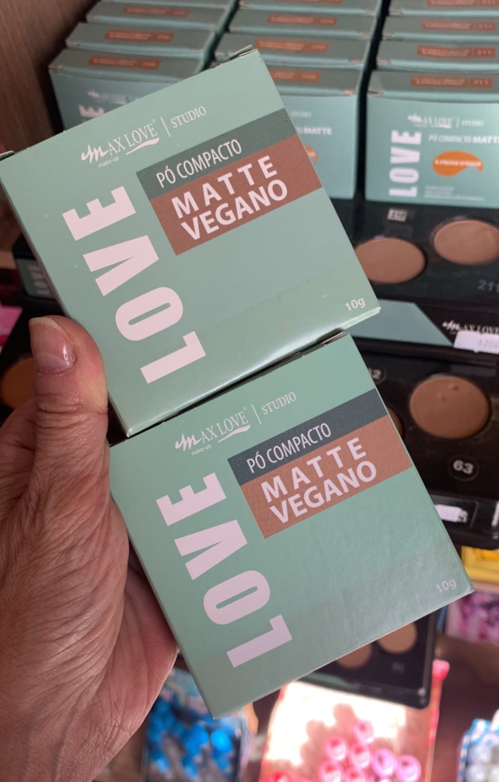 Foto de Pó compacto matte à prova d'água - cor 54