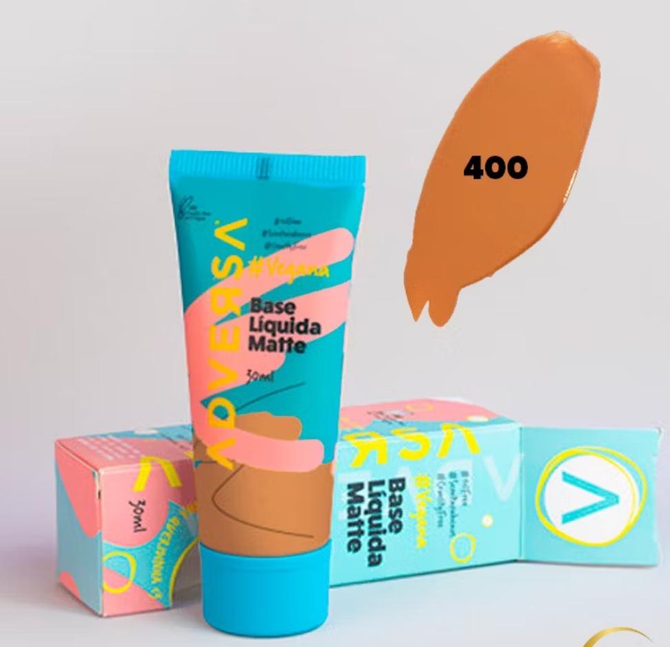 Foto de Base Liquida Matte Vegana Adversa 400