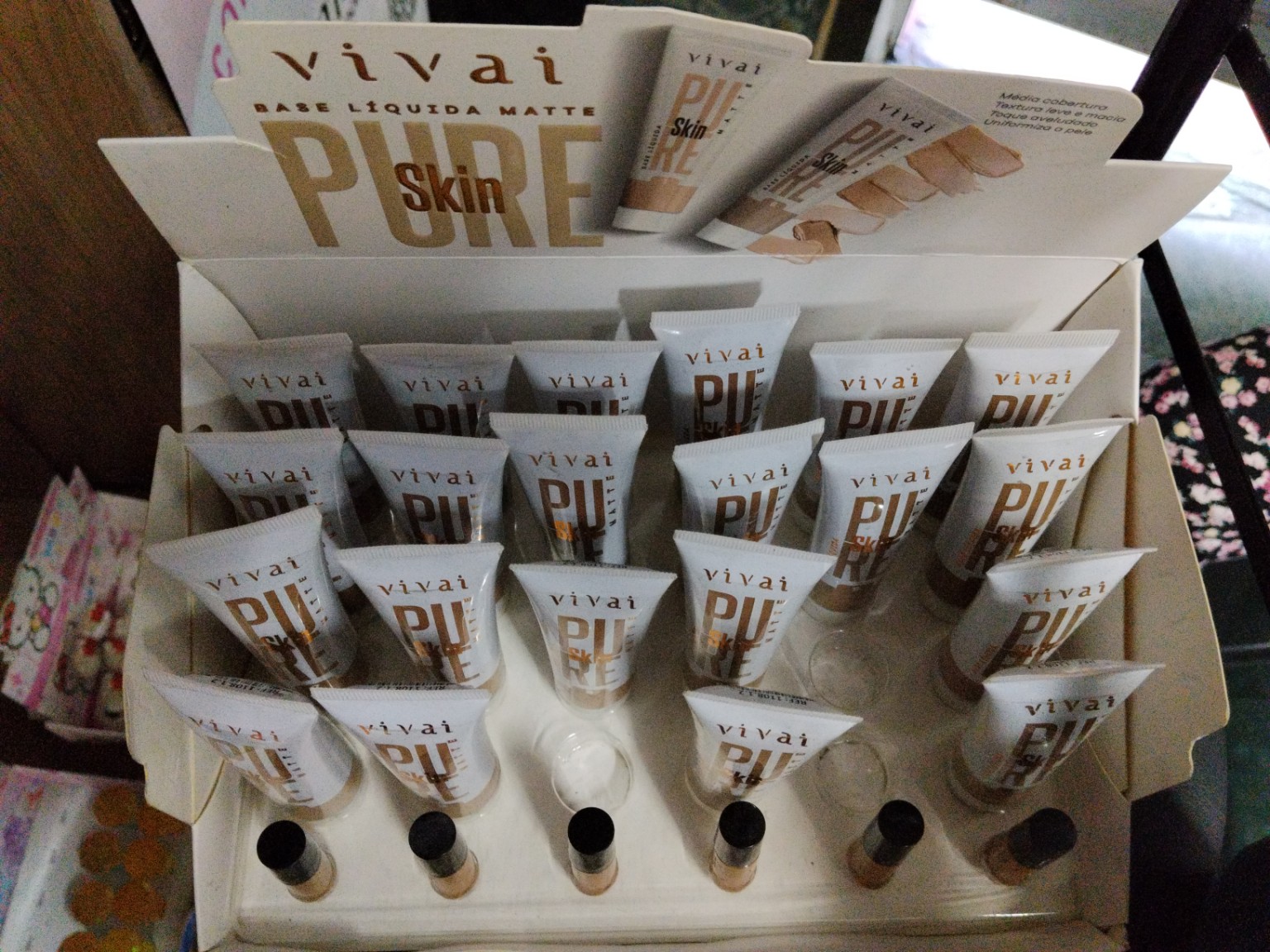 Foto de Base líquida matte pure skin - vivai