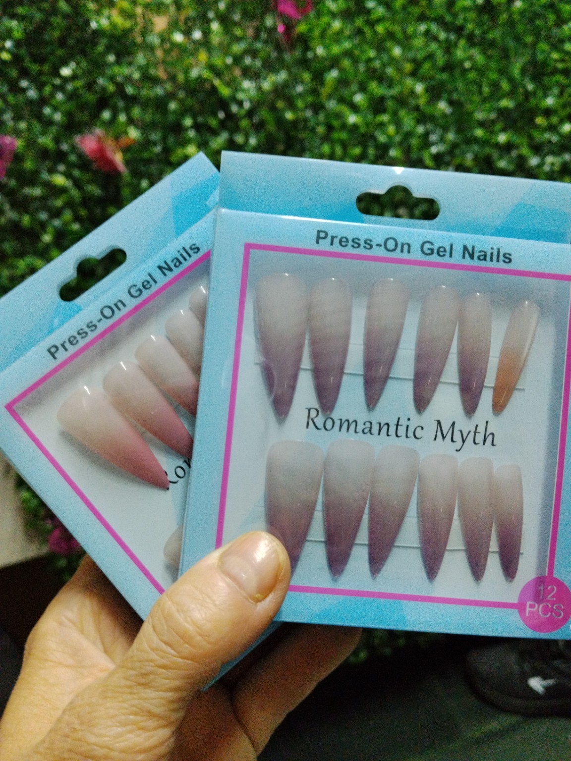 Foto de Unhas postiças em gel degradê - 12 peças (880019)
