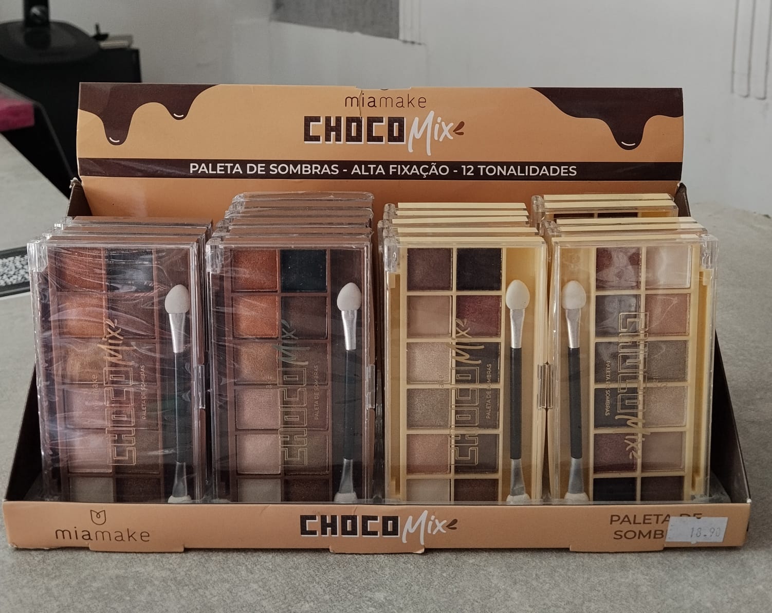 Foto de Paleta de sombras chocomix- miamake