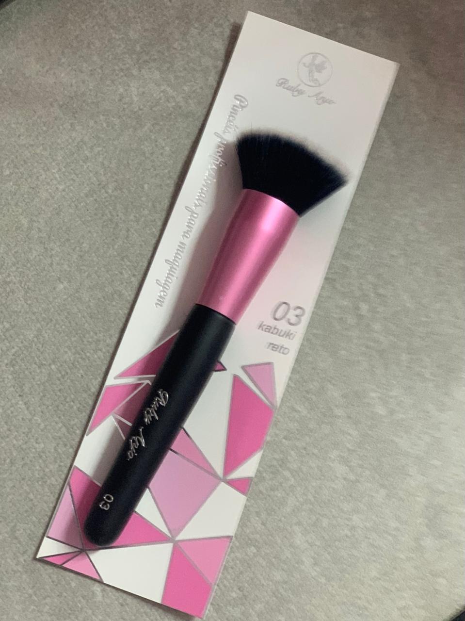 Foto de Pincel Profissional Kabuki Grande (Ruby Anjo)- Blush