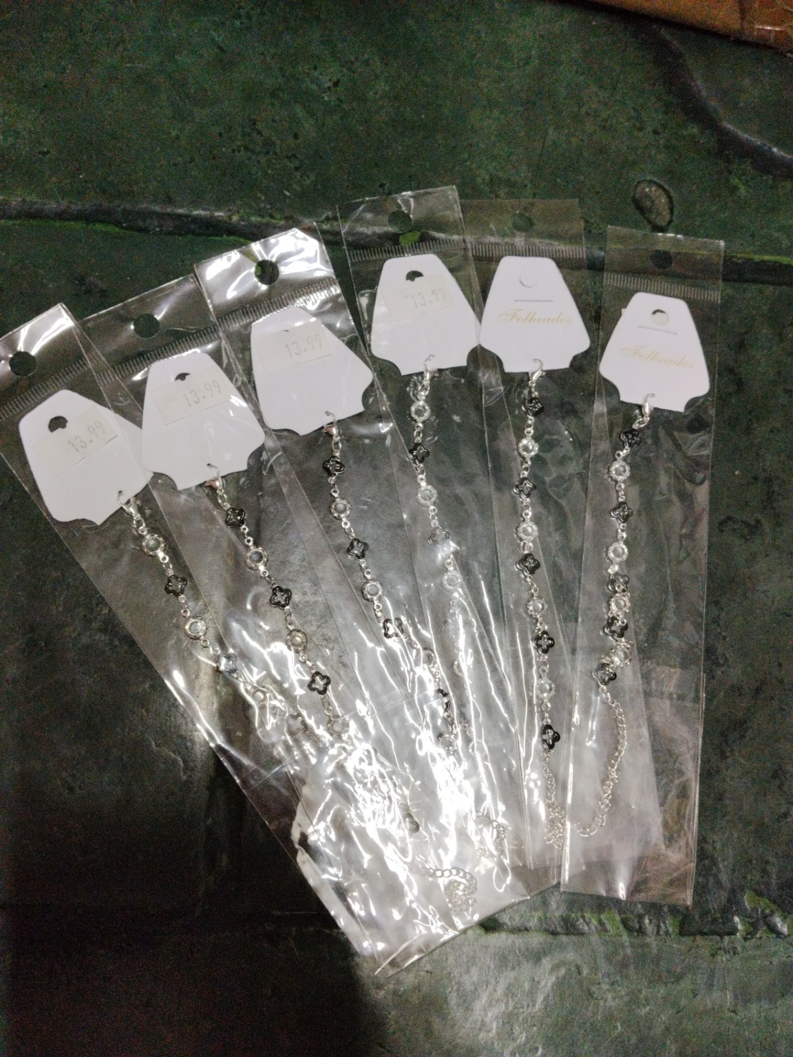 Foto de Pulseira folheada com estrelas