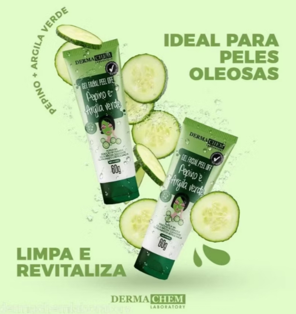 Foto de Gel peel of argila pepino- dermachem