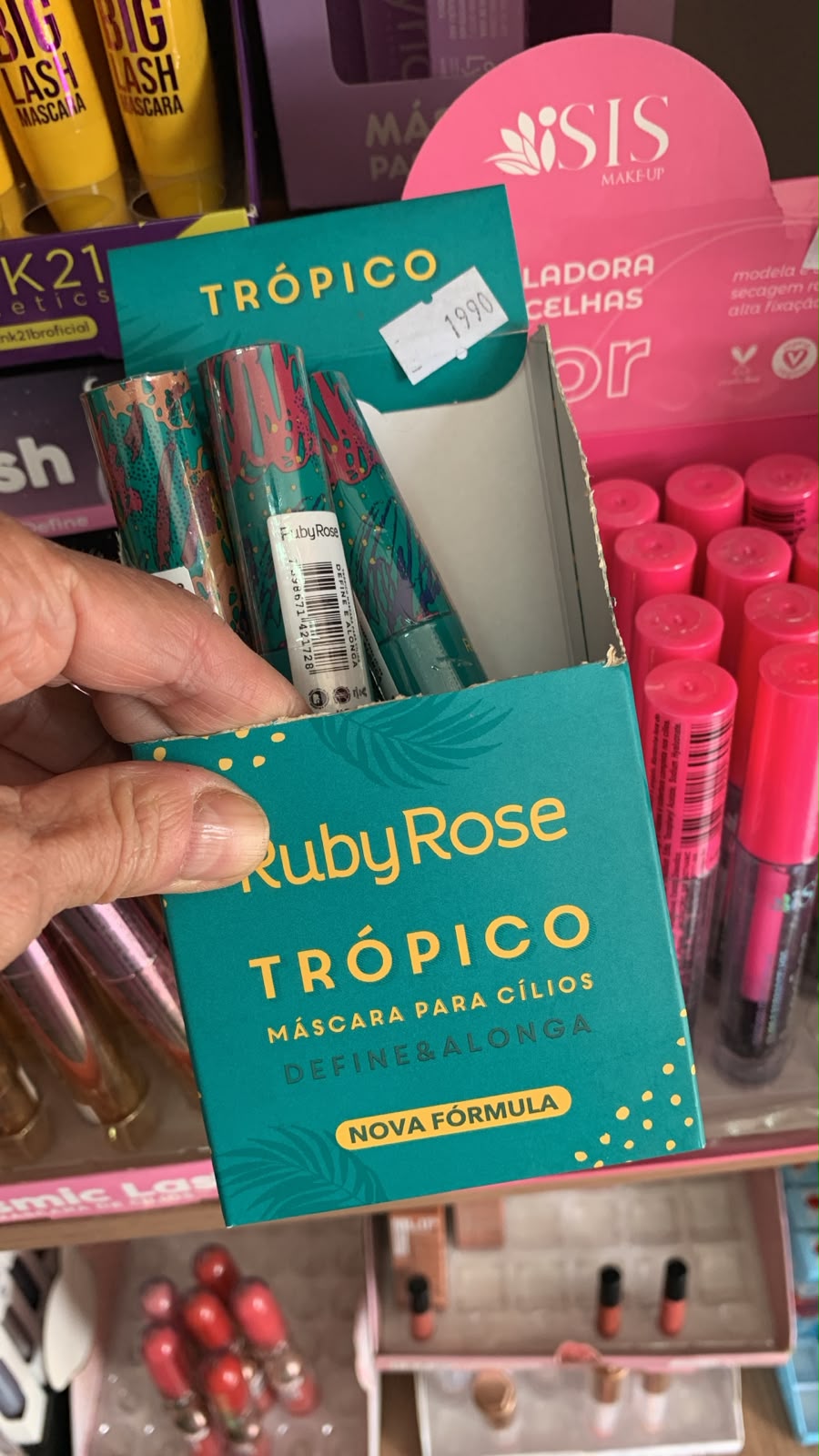 Foto de Máscara para cílios trópico