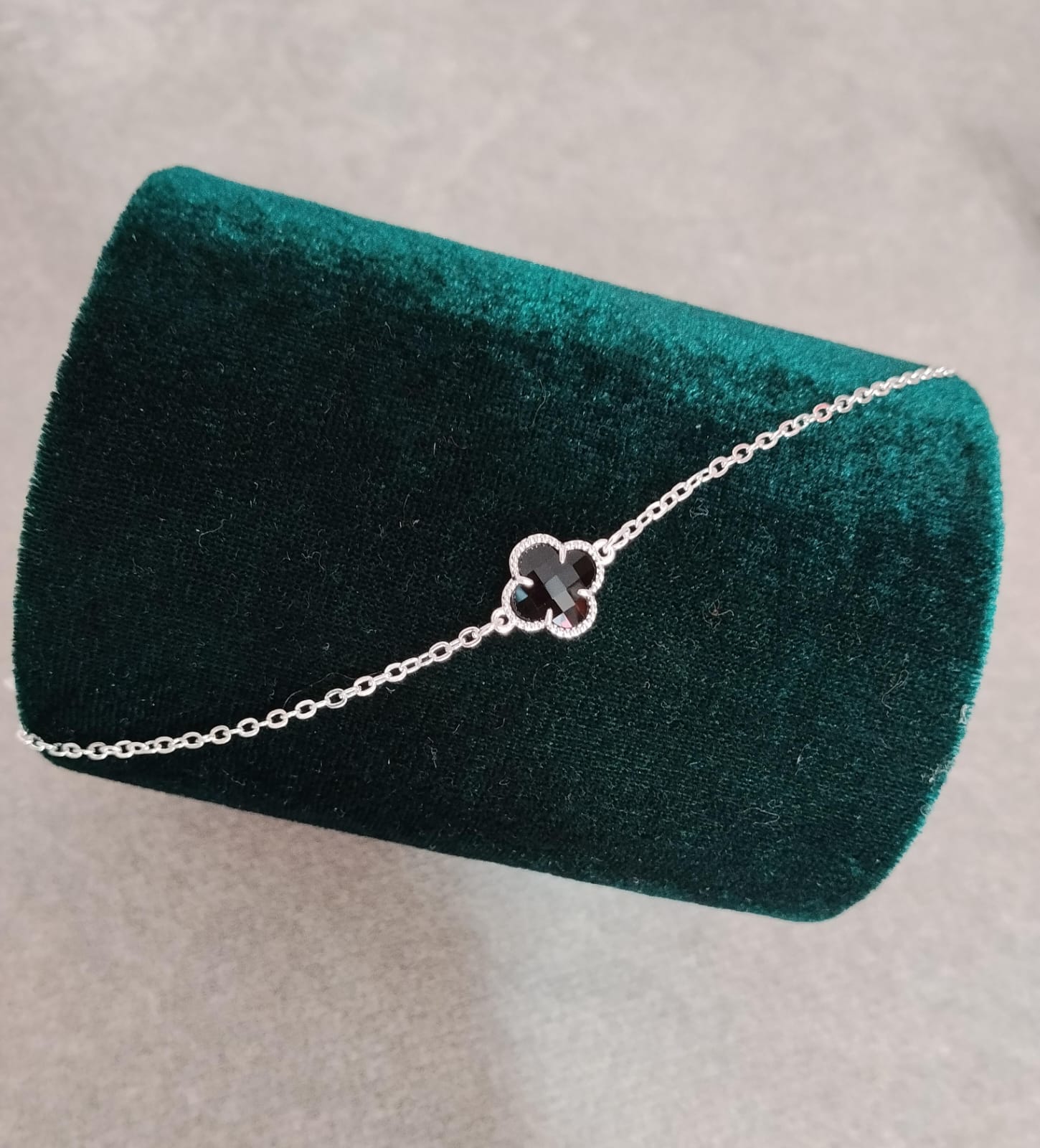 Foto de Pulseira prateada virginia simples