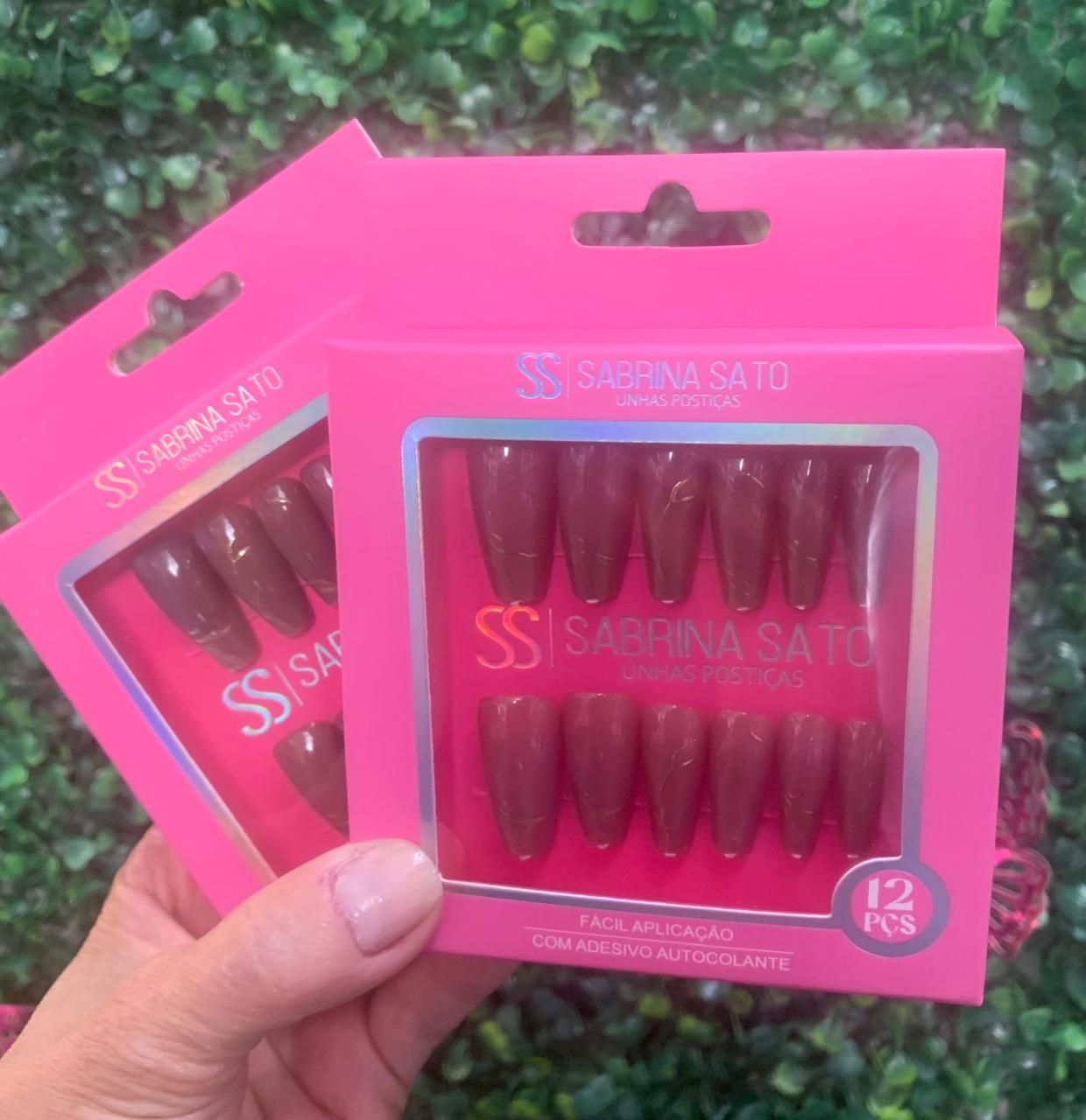 Foto de Unhas postiças sabrina sato- 12 peças (SP1631)