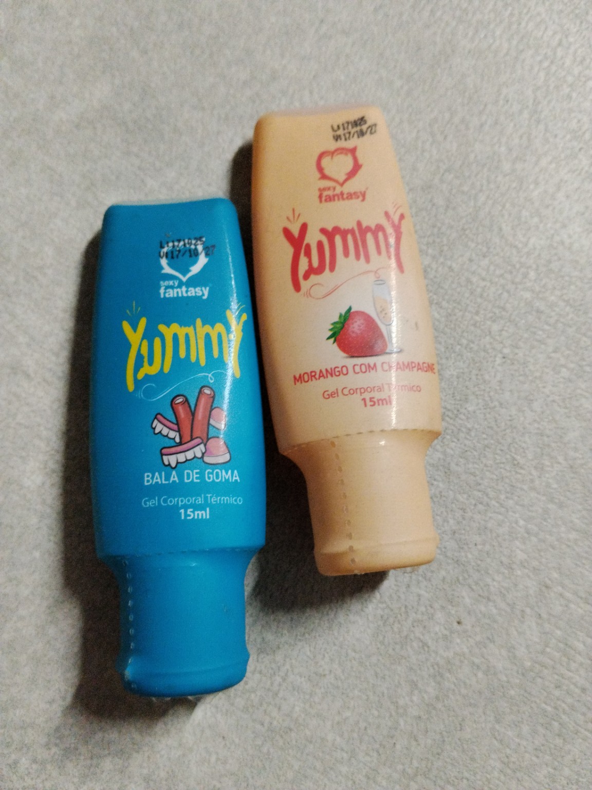 Foto de Gel corporal térmico yummy 15 ml – bala de goma