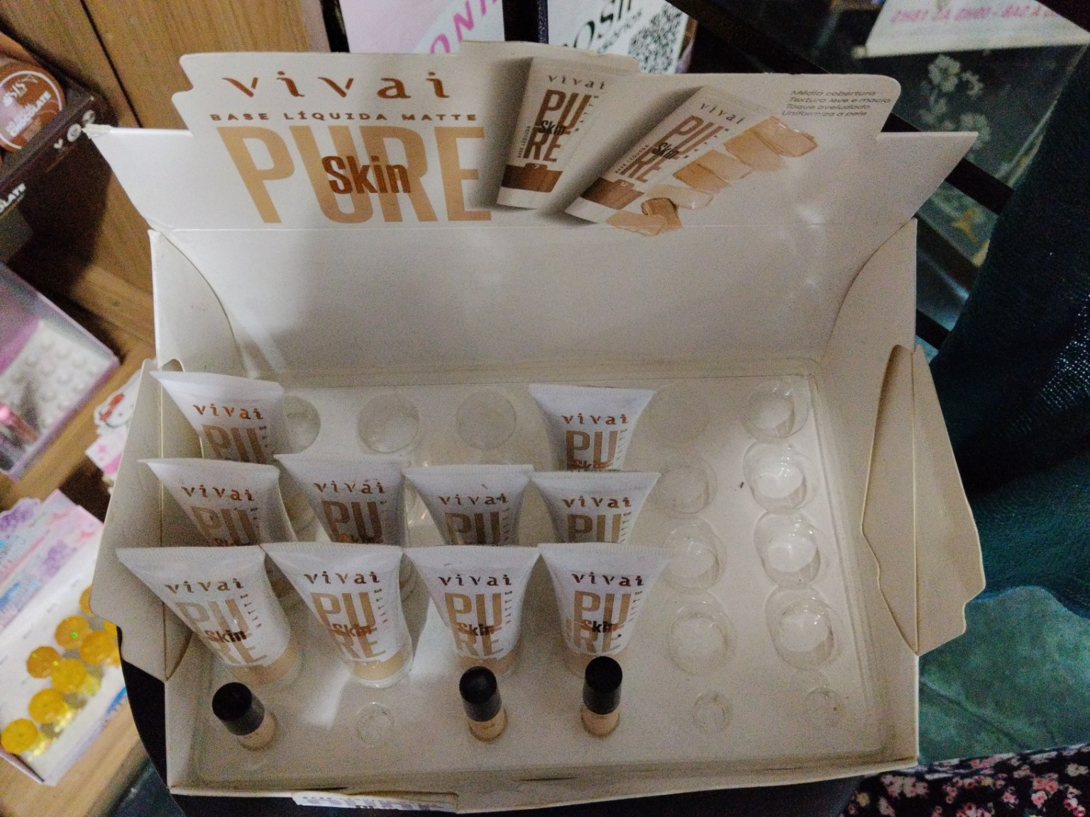 Foto de Base líquida matte pure skin - vivai (repetido)