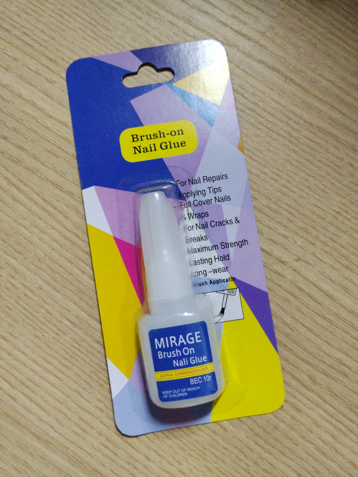 Foto de Cola para unhas com pincel brush-on nail glue 10 g