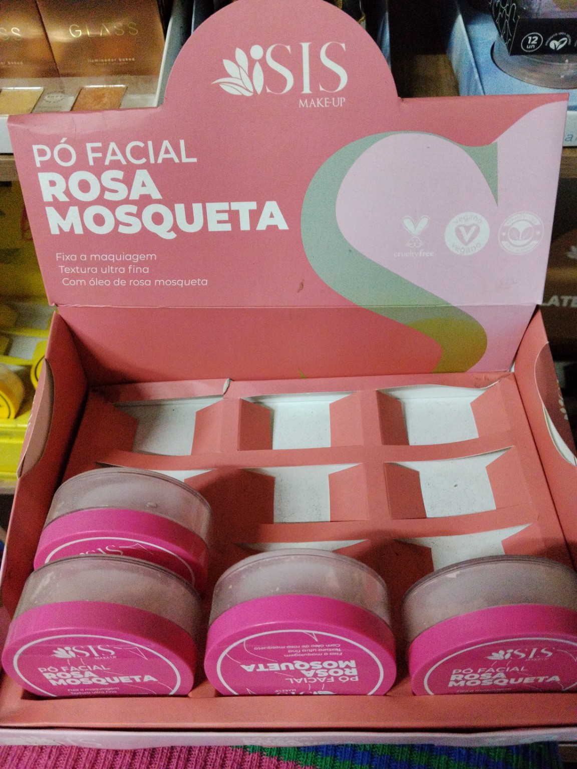 Foto de Pó facial rosa mosqueta