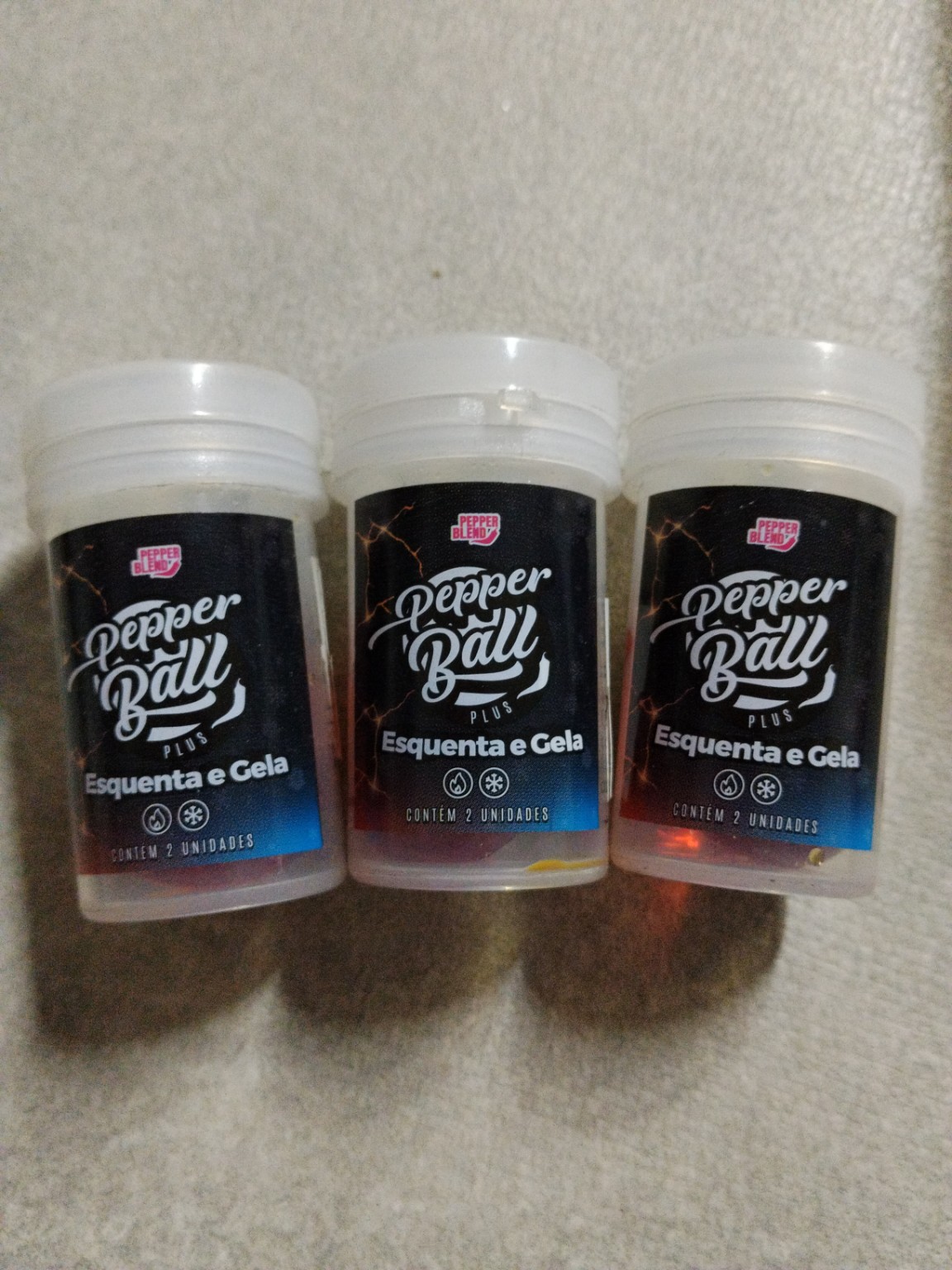Foto de Pepper ball plus – esquenta e gela